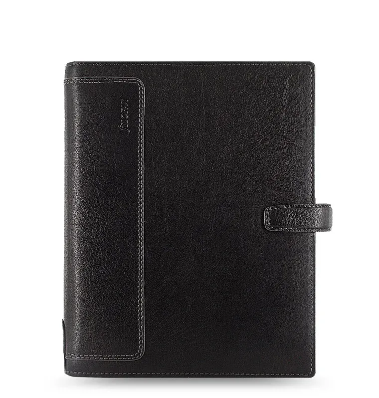 Filofax Holborn organiseur A5 noir cuir de veau