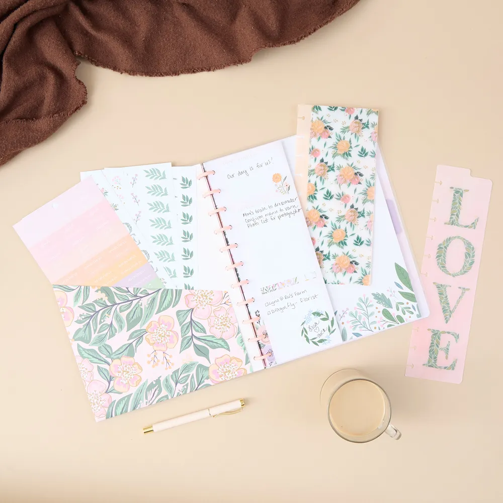 Happy Planner Garden Wedding pack accessoires Big mariage