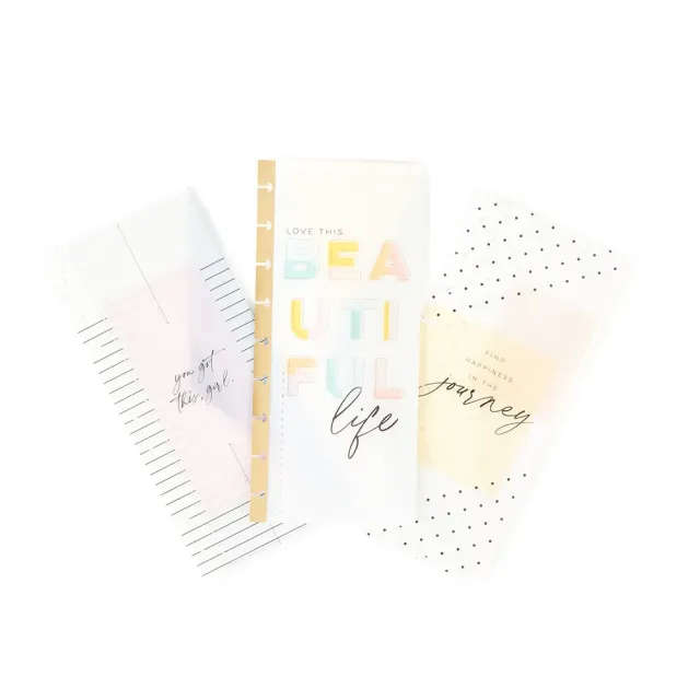 Happy Planner Happy Plans enveloppes plastique lot de 3