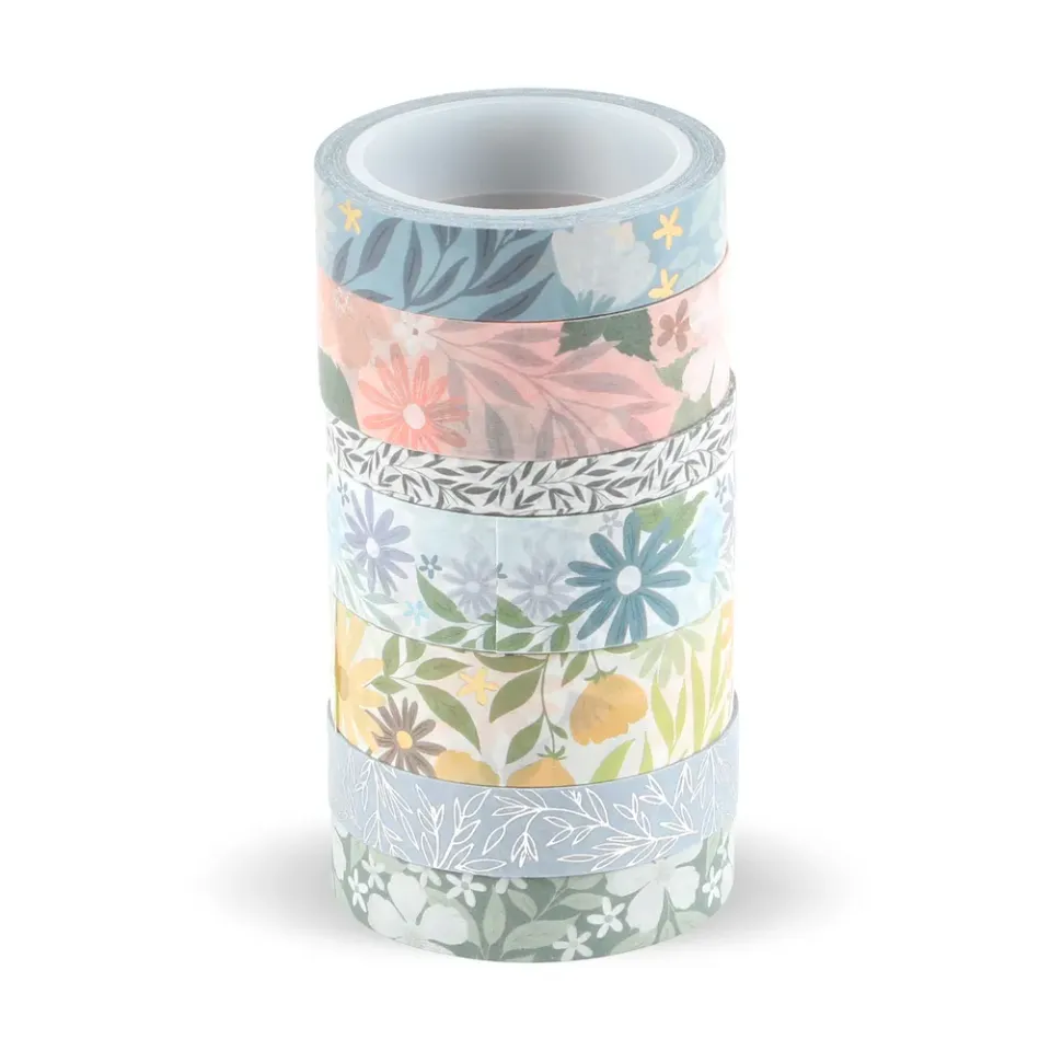 Happy Planner Floral Color Story washi tape 7 rouleaux floral
