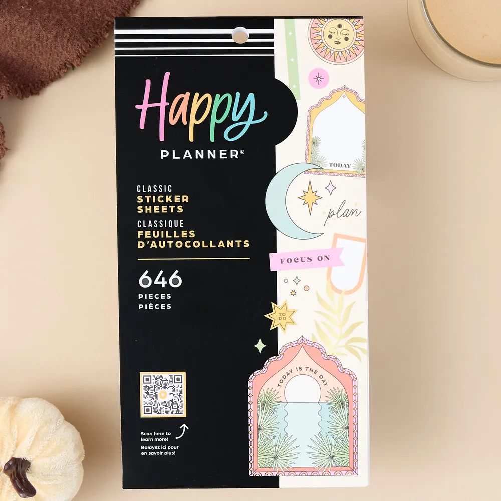 Happy Planner Desert Mystic stickers décoratifs 646 pièces