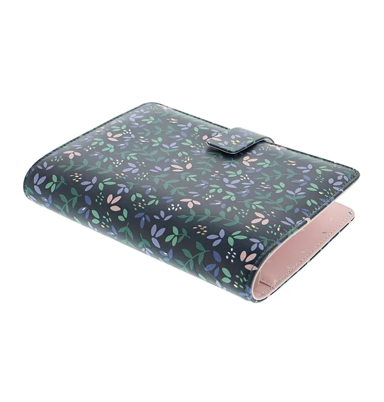 Filofax Garden organiseur Personal Dusk floral doré