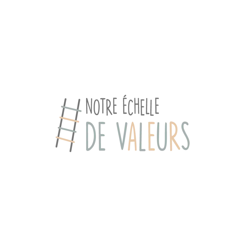 Les Belles Combines Échelle de valeurs fiche enfants famille