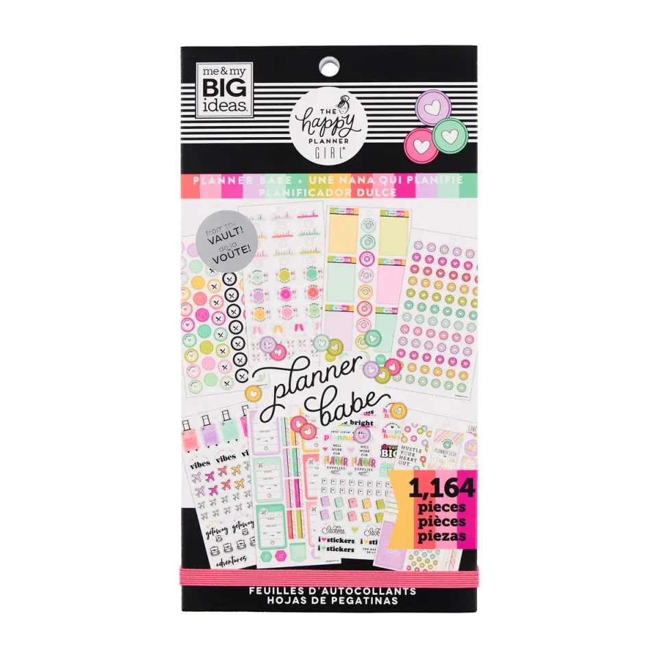 Happy Planner Planner Babe stickers Value Pack 1164