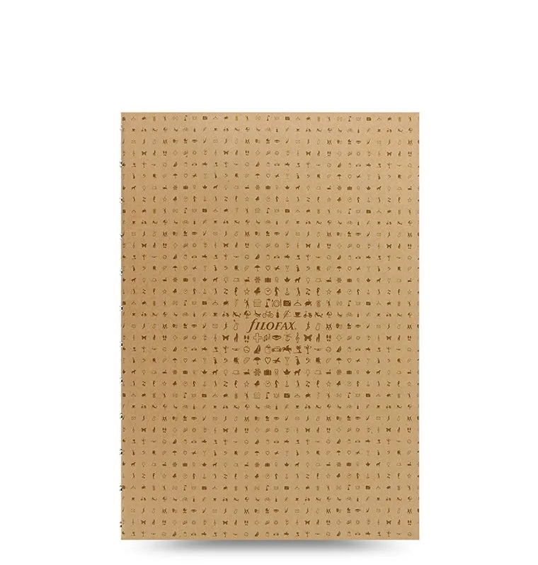 Filofax Classic Bloc ligné A5 noir recharge