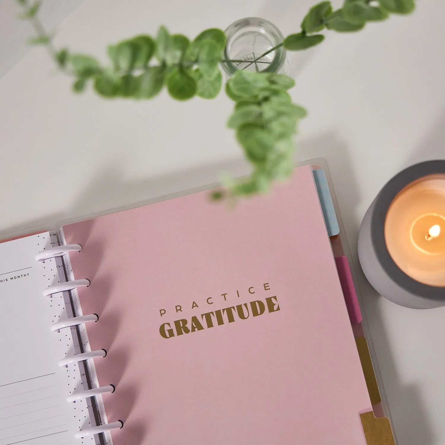 Happy Planner Rise & Align agenda foi non daté Classic 12 mois