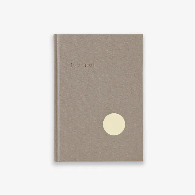 Kartotek Hardcover Notebook A5 carnet pointillé sable