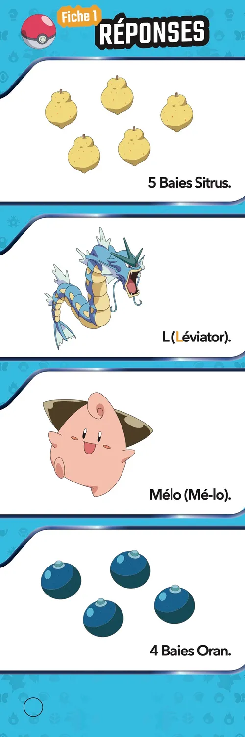 Frigobloc Incollables Pokémon CP éventail quiz 5-6 ans