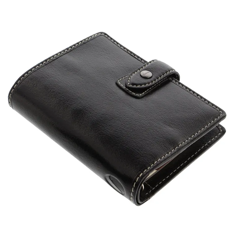 Filofax Malden Pocket organiseur cuir noir