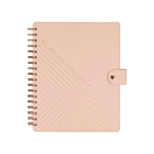 Happy Planner Blush Diagonals agenda 2027 Classic spirale