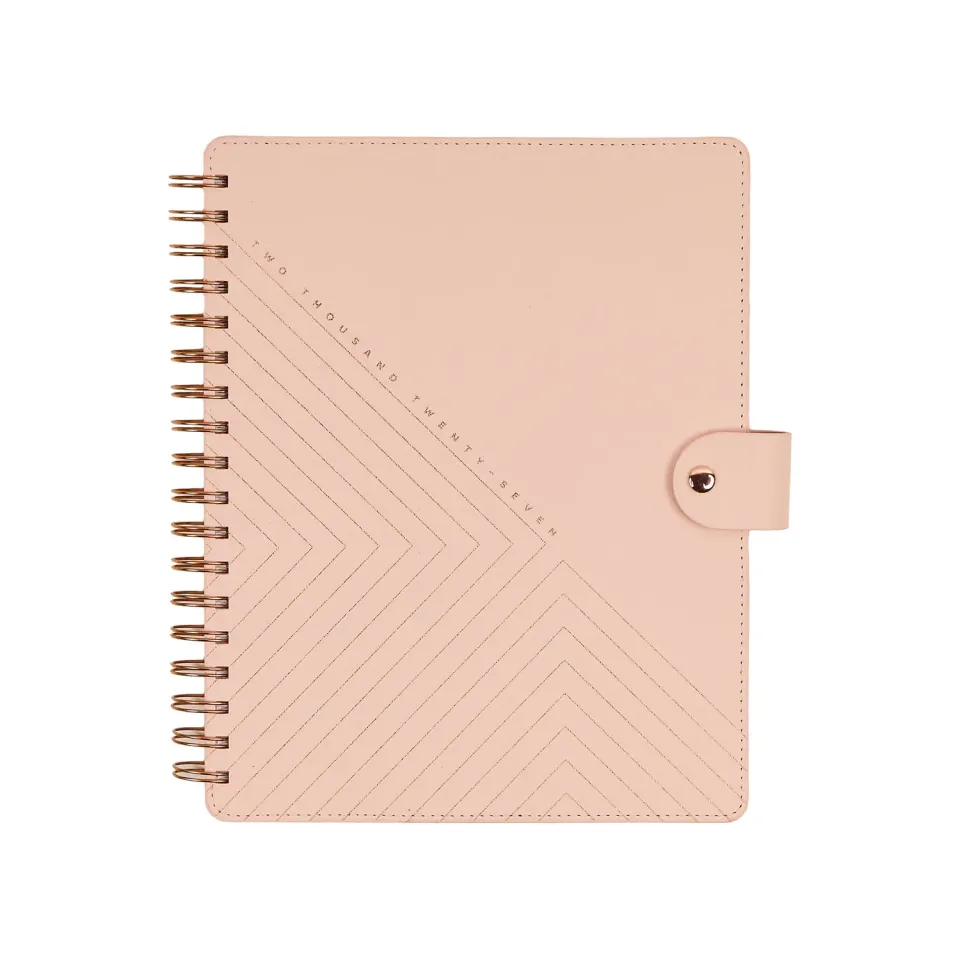 Happy Planner Blush Diagonals agenda 2027 Classic spirale