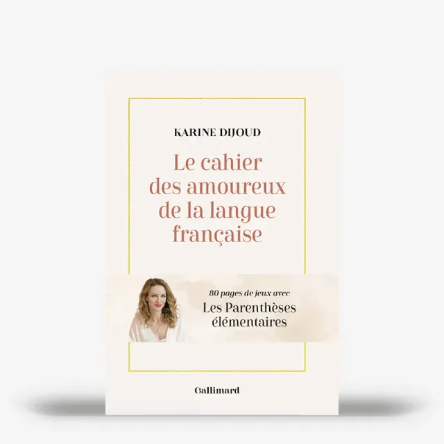 My365 Le cahier des amoureux de la langue française livre
