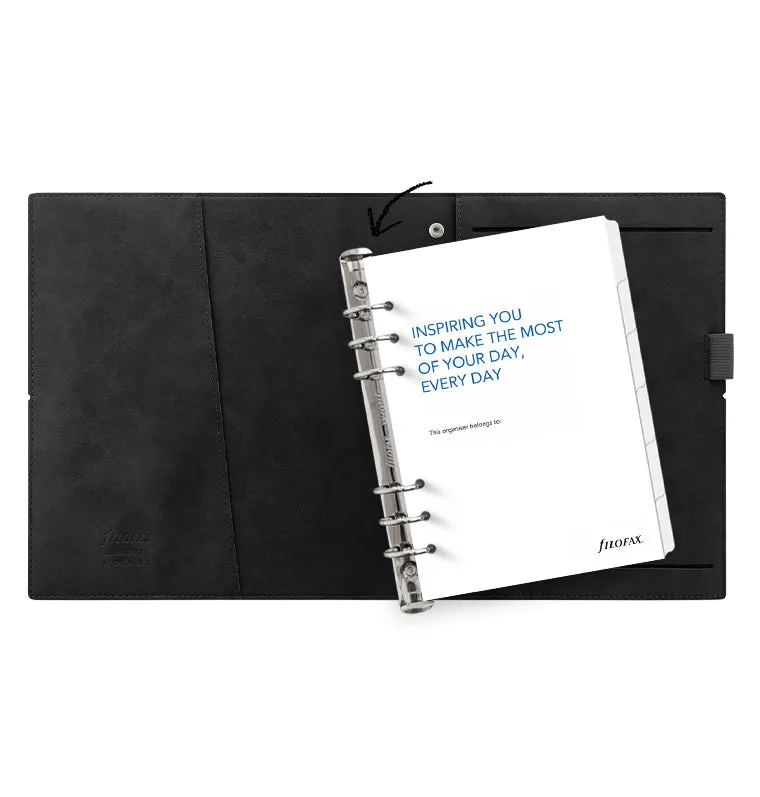 Filofax Domino Soft A5 organiseur modulaire noir