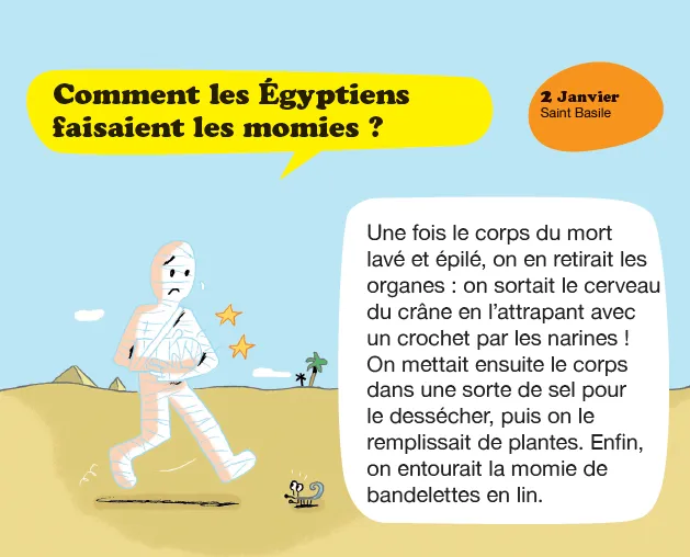 Frigobloc Incollables Comment calendrier 365 questions chevalet