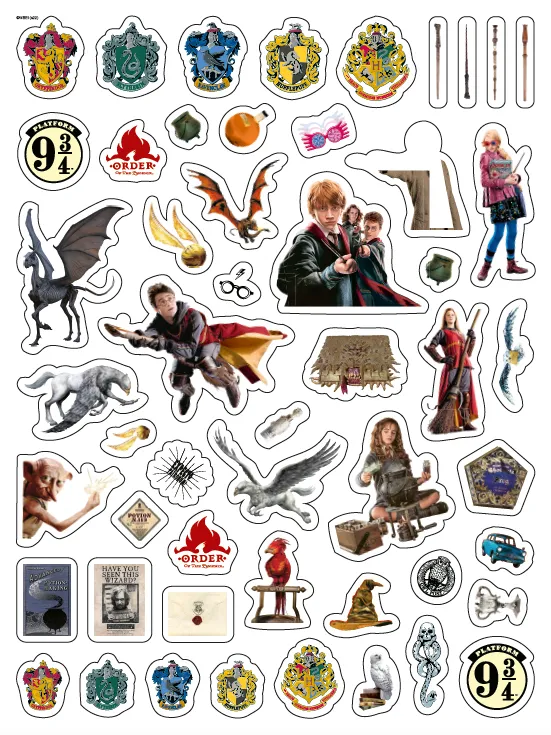 Frigobloc Harry Potter Mon calendrier organiseur 2023-2024 calendrier 16 mois