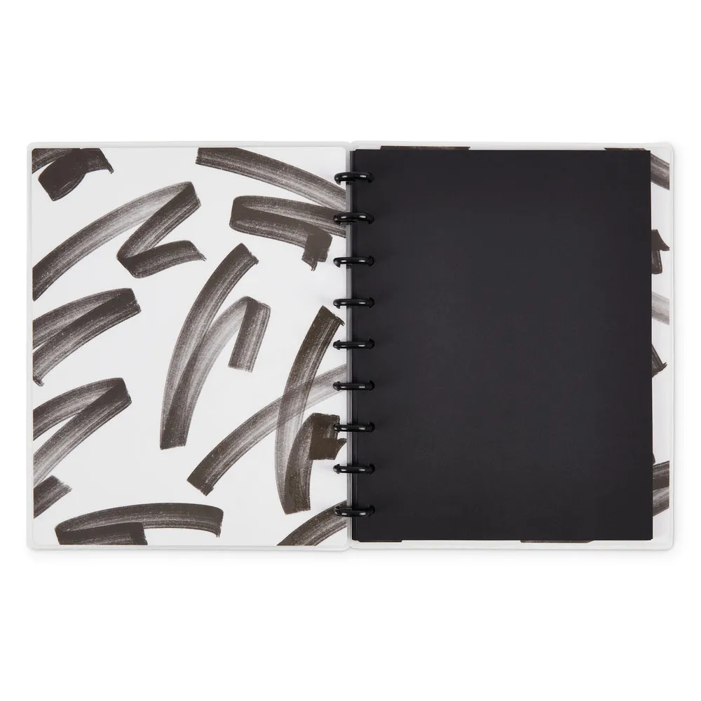 Me & my big ideas Happy Notes carnet noir 40 feuilles