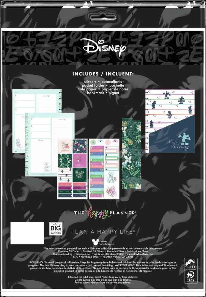 Happy Planner Disney Mickey Minnie pack Big teacher floral