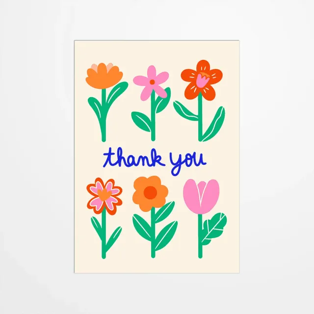My365 Coquiette Thank you carte postale