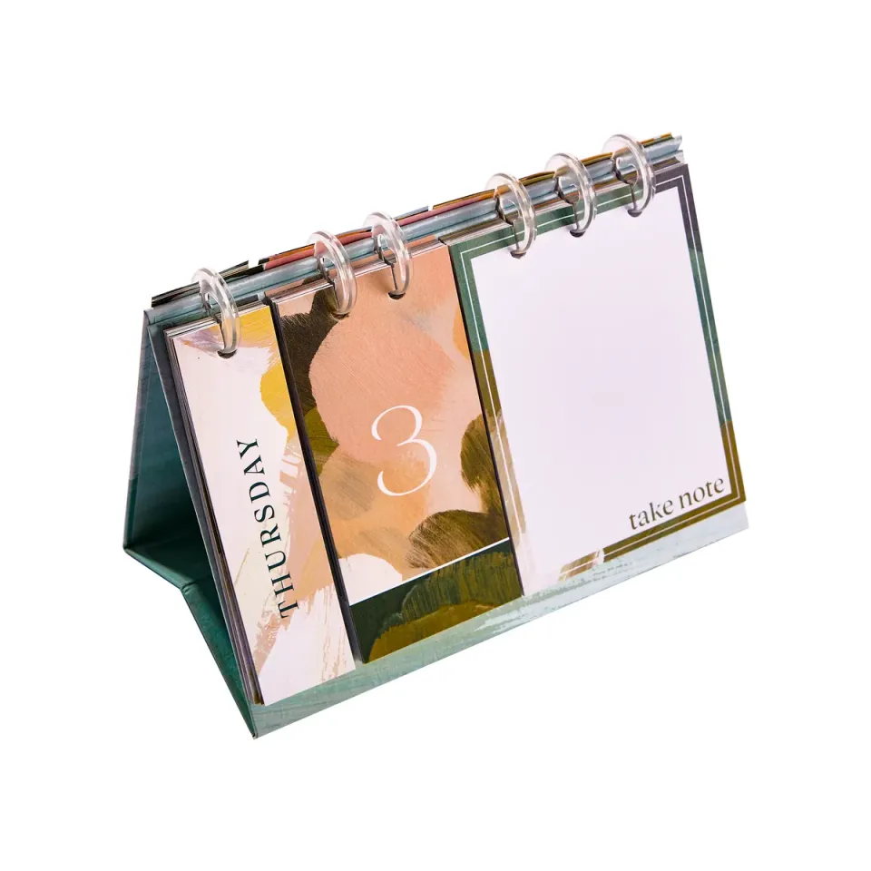 Me & my big ideas Brushstroke Florals calendrier chevalet