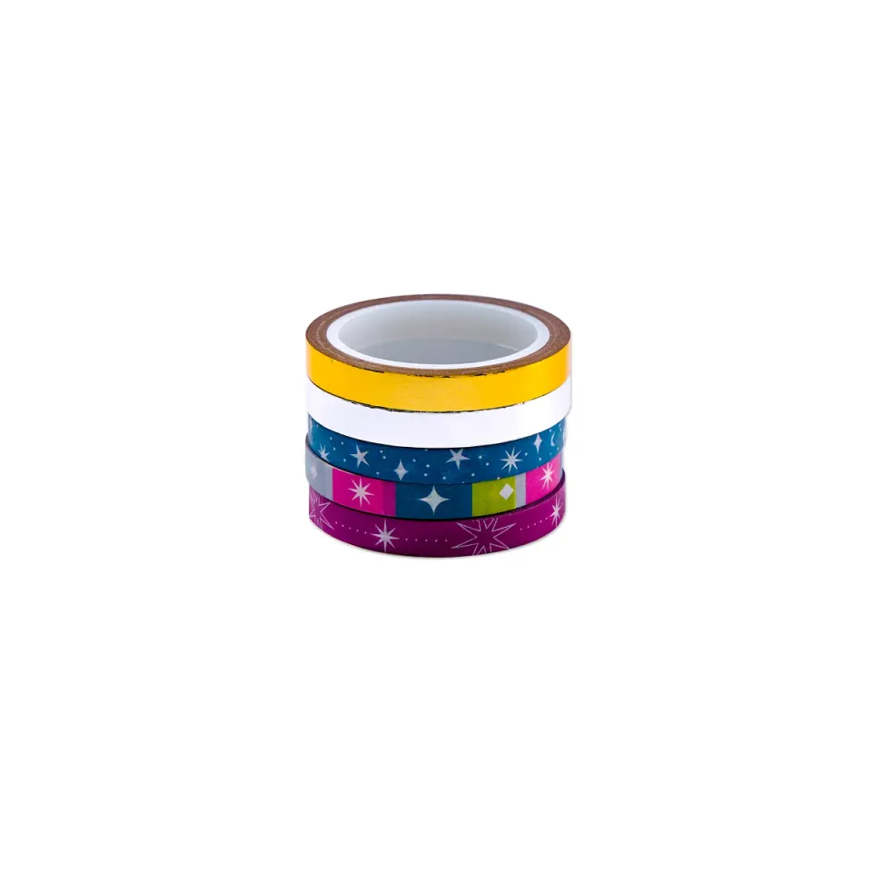 Happy Planner Holiday washi tape 5 rouleaux fêtes doré