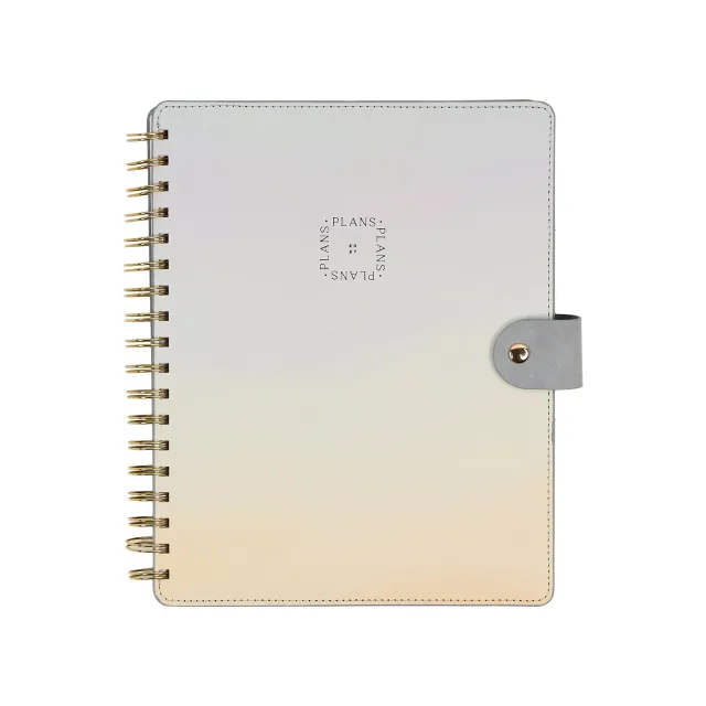 Citrine Pastel Horizon agenda 2027 spirale Classic 12 mois