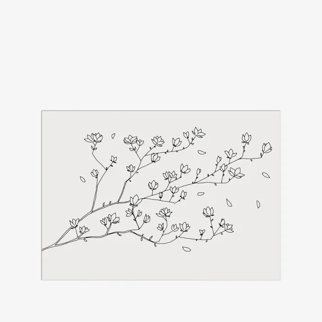 My365 Elizabeth Moraes Sakura carte postale fleurs