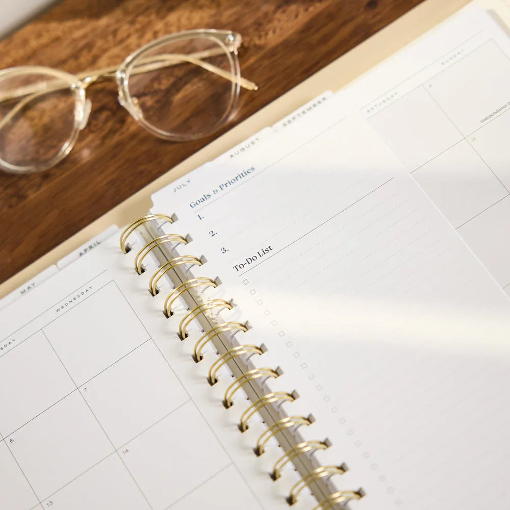 Citrine Notes & Plans agenda spirale 2027 Classic pro 12 mois