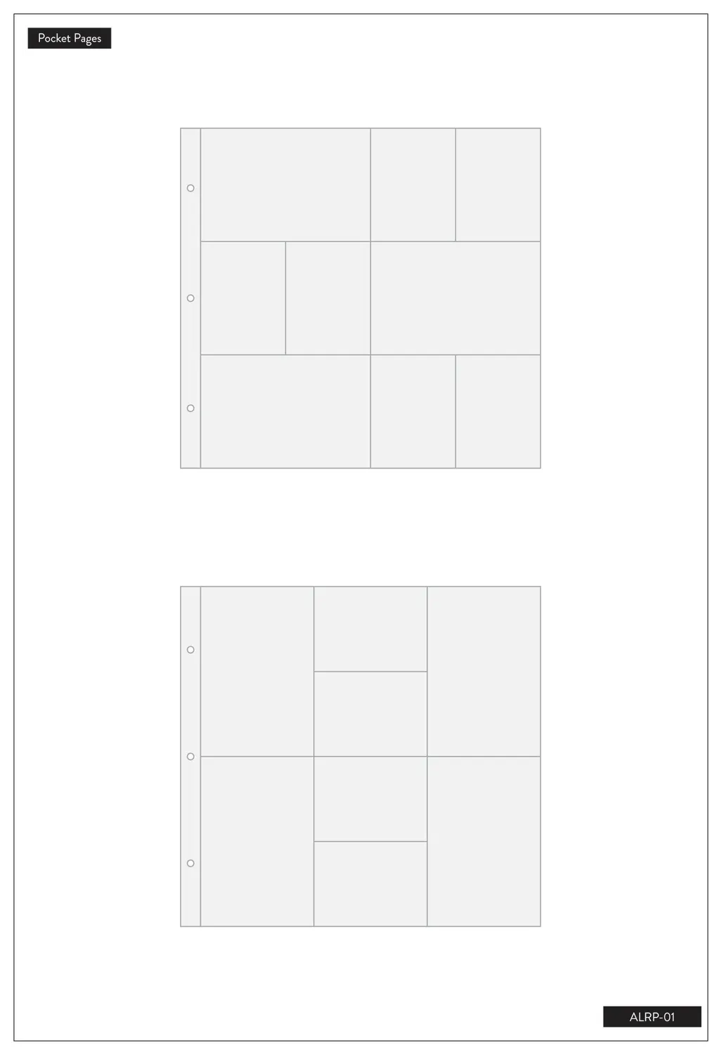 Happy Planner Pocket Pages pochettes protège-pages x12