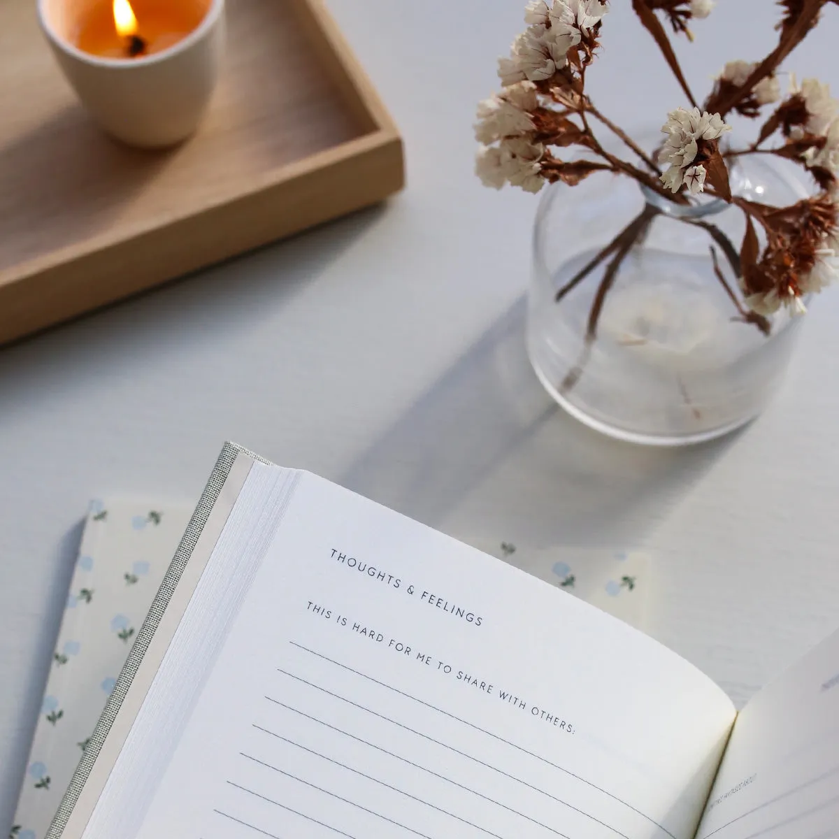 Kartotek Grief Journal carnet deuil vert sauge