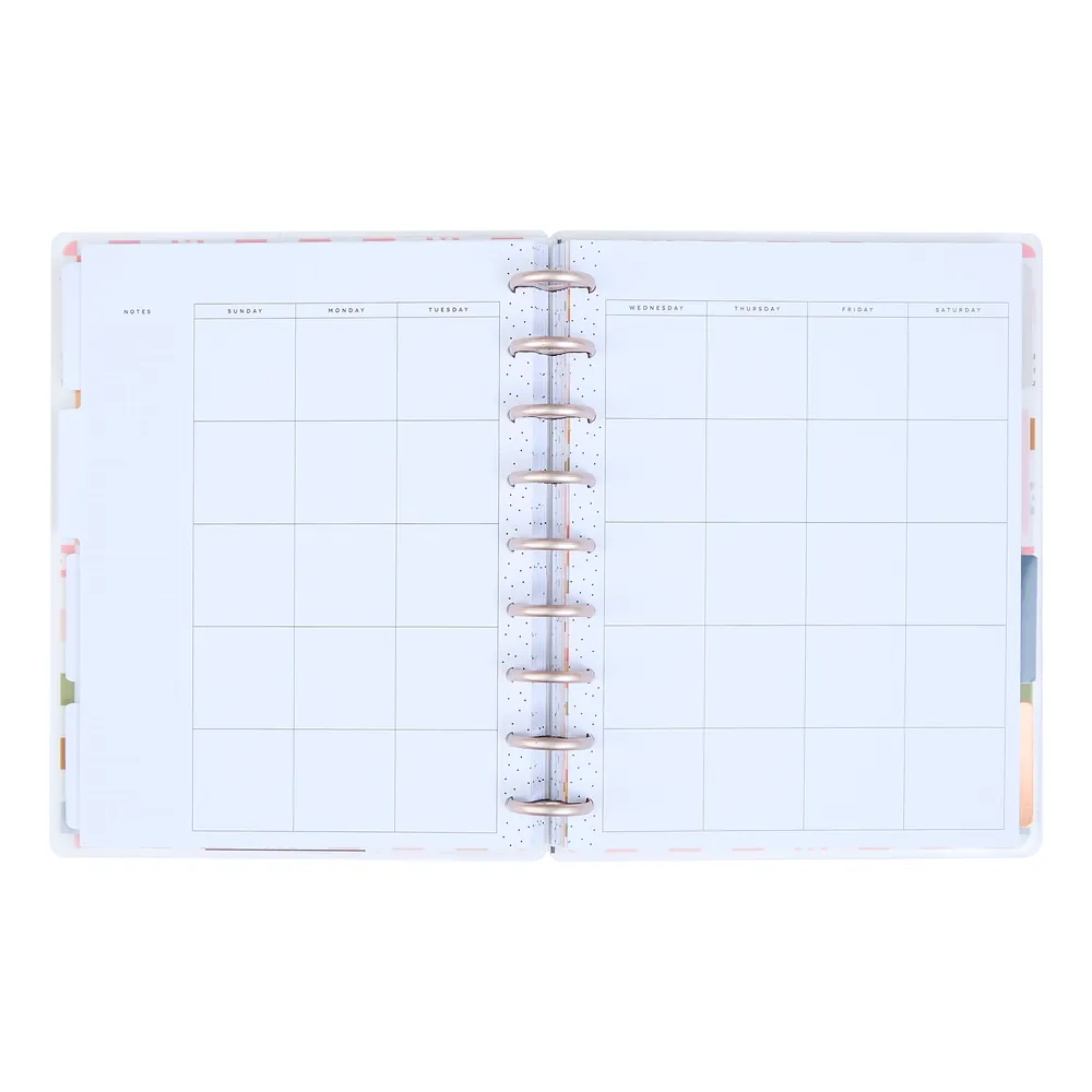 Happy Planner Simple Joys agenda classic vertical non daté 12 mois
