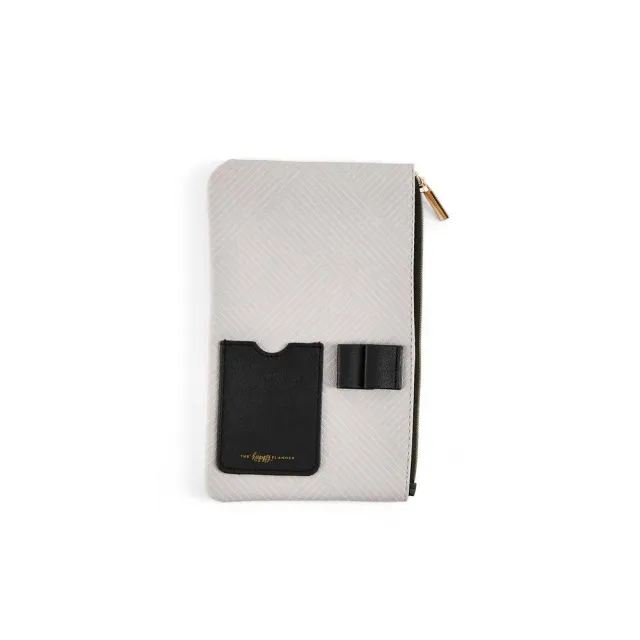 Happy Planner Align pochette stylo Classic simili cuir rayures