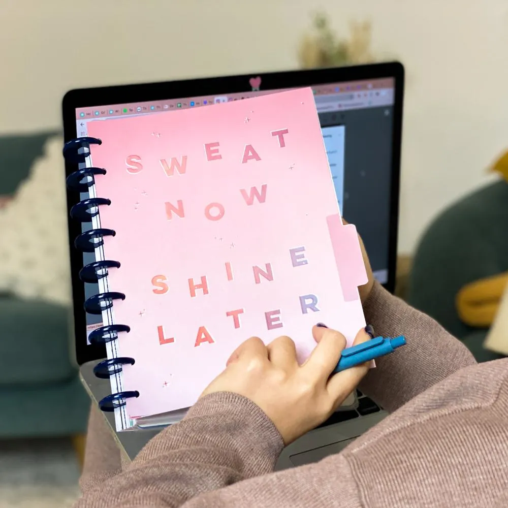 Happy Planner You Can Fitness agenda classique non daté 12 mois