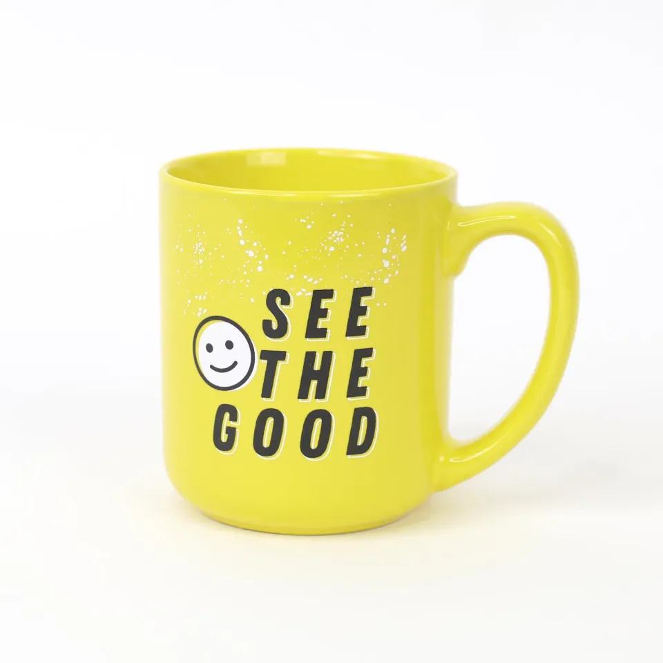 Happy Planner Radiate Positivity mug tasse citation