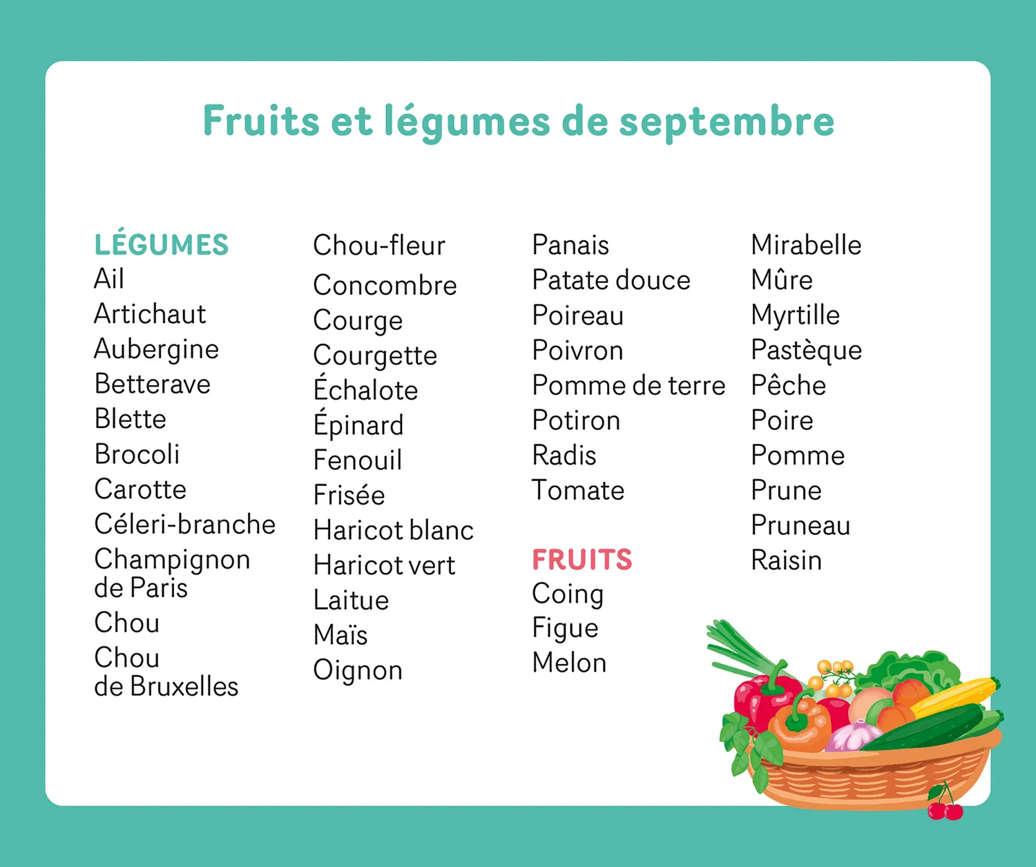 Frigobloc Hebdomadaire 4 couleurs 2027 calendrier familial 16 mois