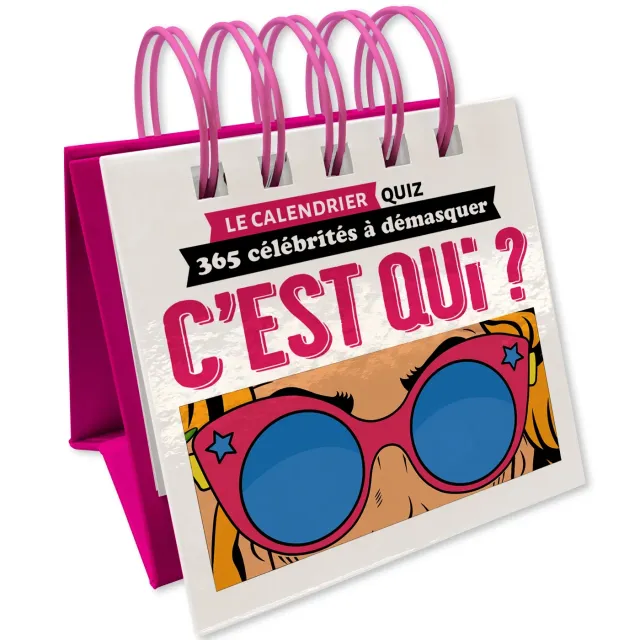 Frigobloc C'est Qui calendrier quiz chevalet 365 jours