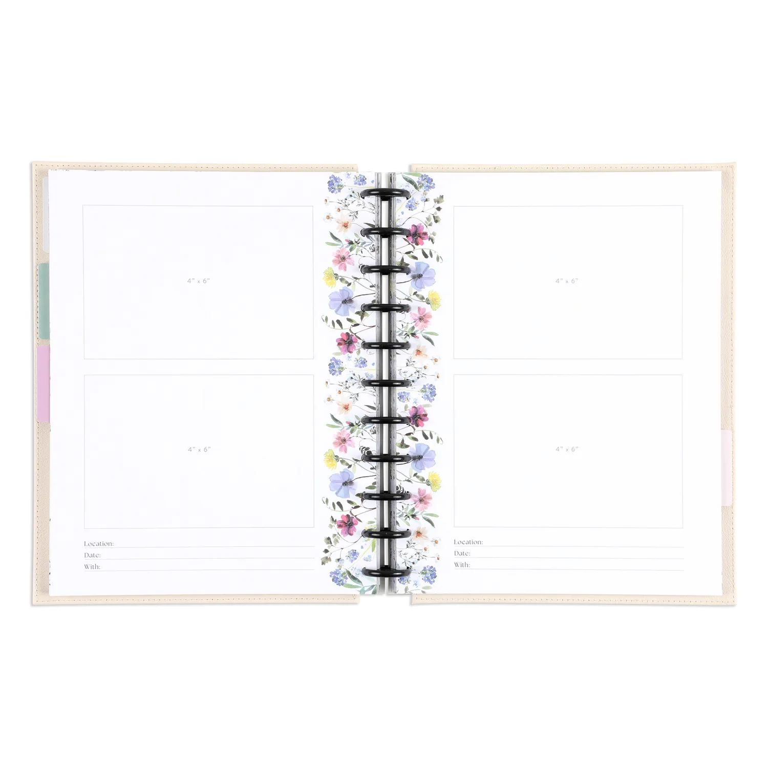 Happy Planner Blooming Romance journal mariage Big 80 feuilles