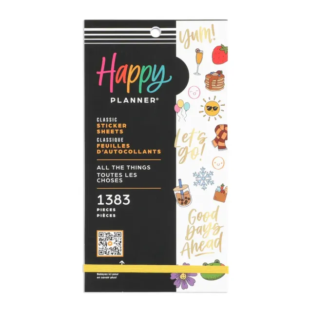 Happy Planner All the Things stickers Classic 1383 icônes