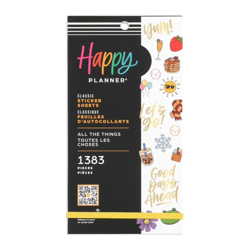 Happy Planner All the Things stickers Classic 1383 icônes