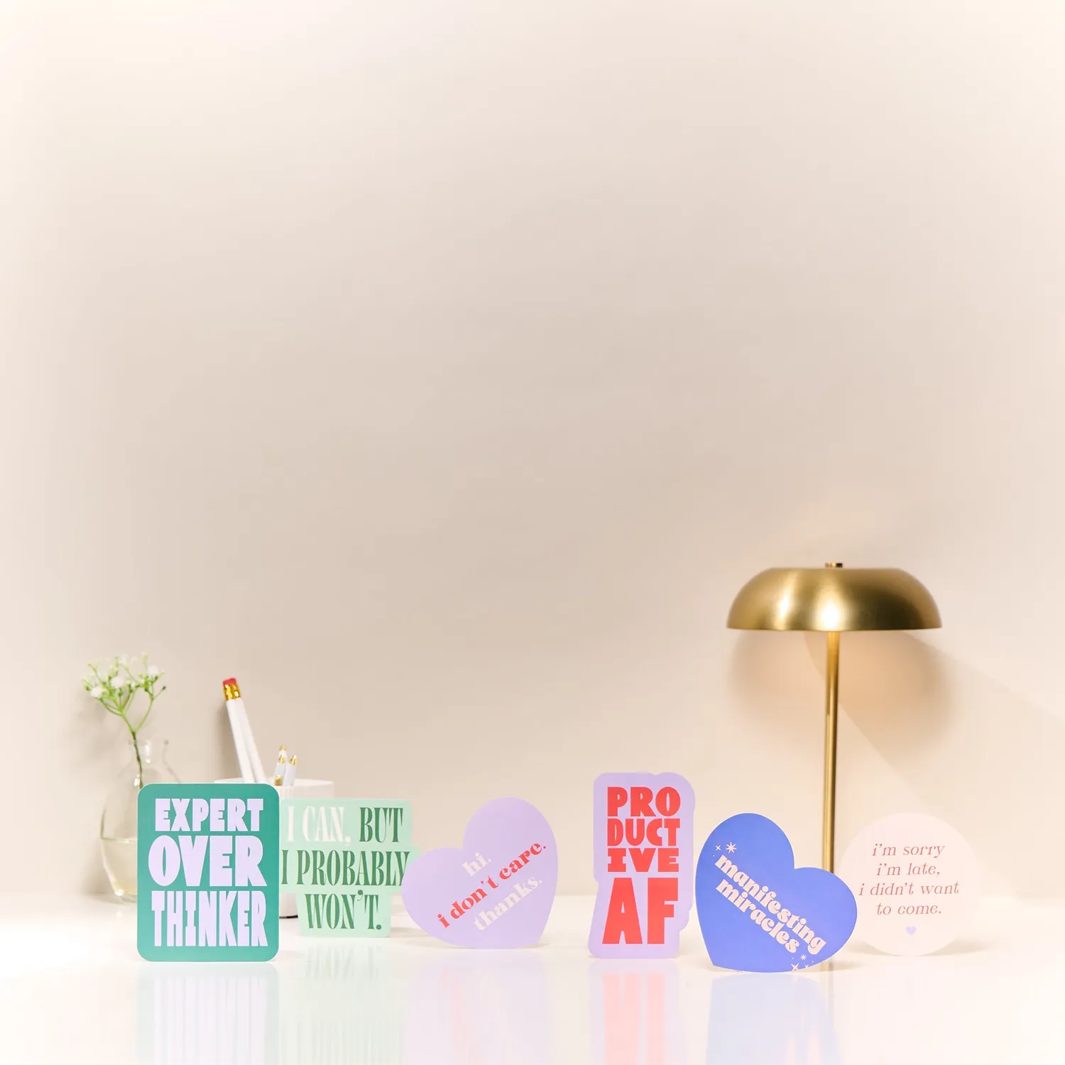 Happy Planner Current Mood stickers vinyle 6 humeur