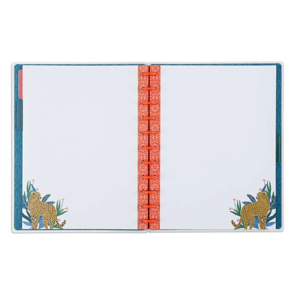 Happy Planner Big carnet pointillé Jungle 60 feuilles intercalaires
