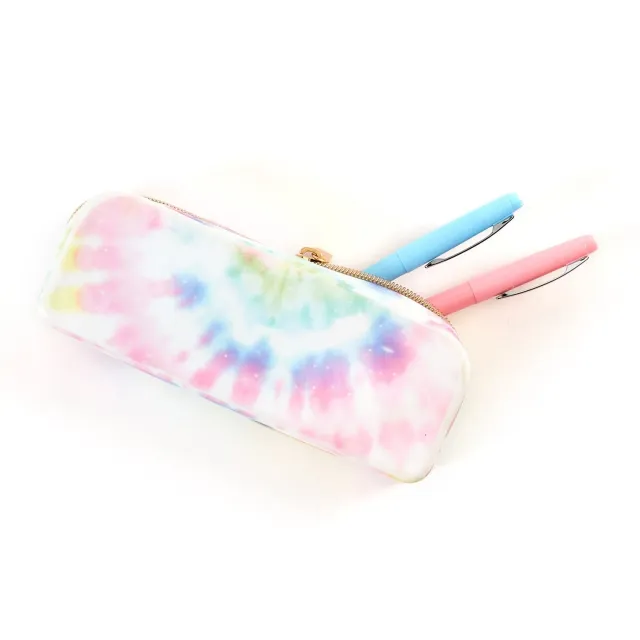 Happy Planner Pastel Tie-Dye trousse silicone zippée pastel