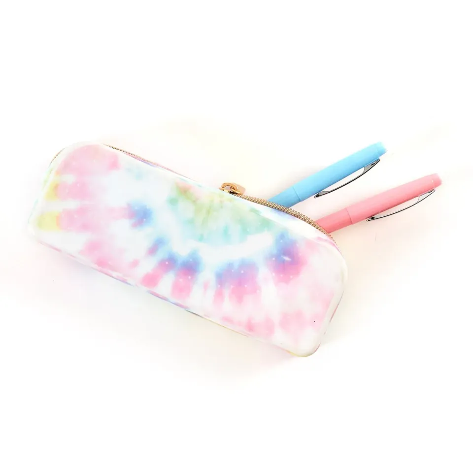 Happy Planner Pastel Tie-Dye trousse silicone zippée pastel