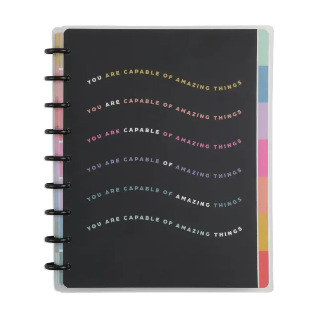 Me & my big ideas Happy Brights carnet papier blanc Classic 60