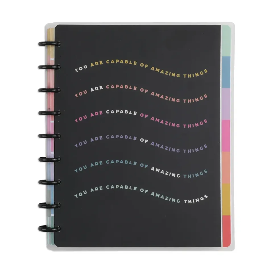 Me & my big ideas Happy Brights carnet papier blanc Classic 60