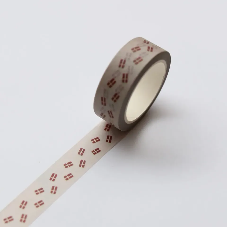 Kartotek Danish Flag masking tape drapeau danois