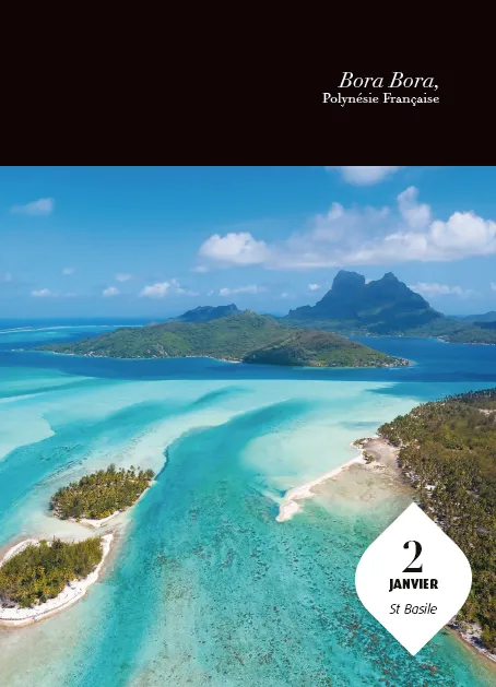 Frigobloc Géo Merveilles du Monde calendrier à bloc 365 jours