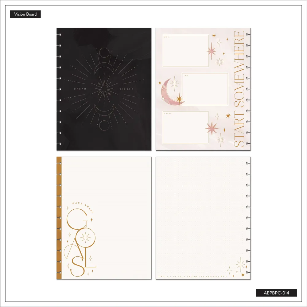 Happy Planner Everyday Magic compagnon Big étoiles