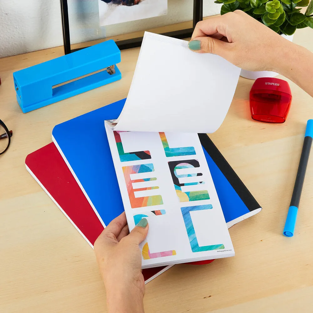 Happy Planner Painterly Collage carnet stickers 696 coloré