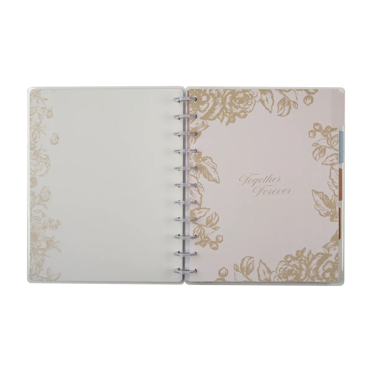 Happy Planner Love Blooms journal photo mariage Big 80 feuilles