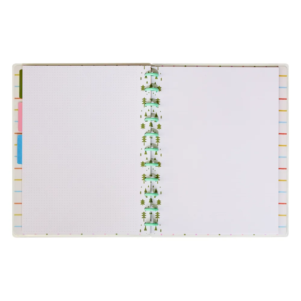 Happy Planner Camp Nostalgia Big carnet pointillé 60 feuilles